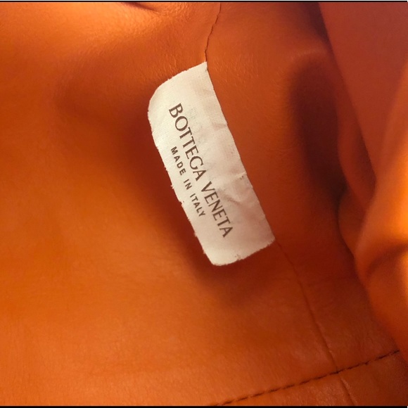 Bottega Veneta Mini Pouch in Orange - Picture 8 of 9